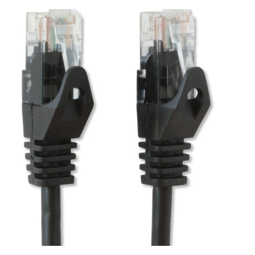 Cavo Cablato RJ45 C6 0,3 Metri colore Nero