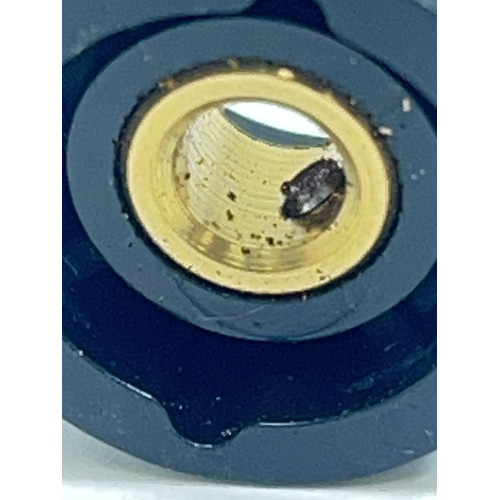 Manopola Componibile Nera Diametro 22mm