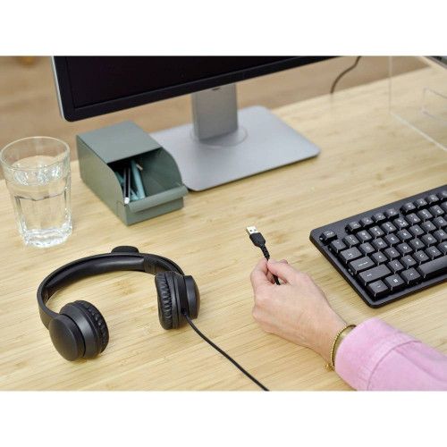 Cuffia con Microfono per PC Collegamento USB