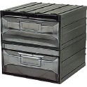 cassettiera componibile 2 cassetti