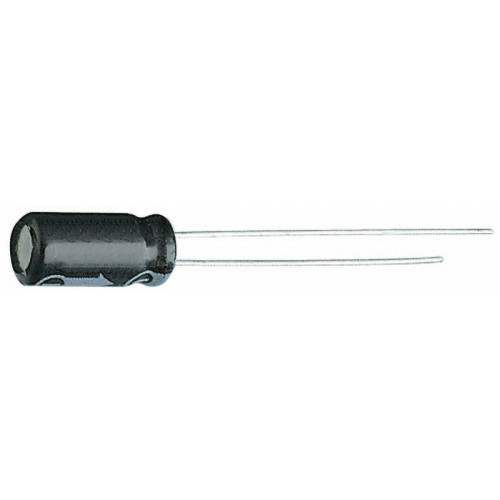 Condensatore Elettrolitico Verticale  1µF 63V 4x7mm