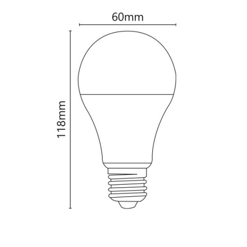 Lampadina a Led  E27 12-24V