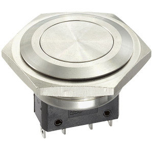 Pulsante Unipolare N.A. IP66 5A 25mm