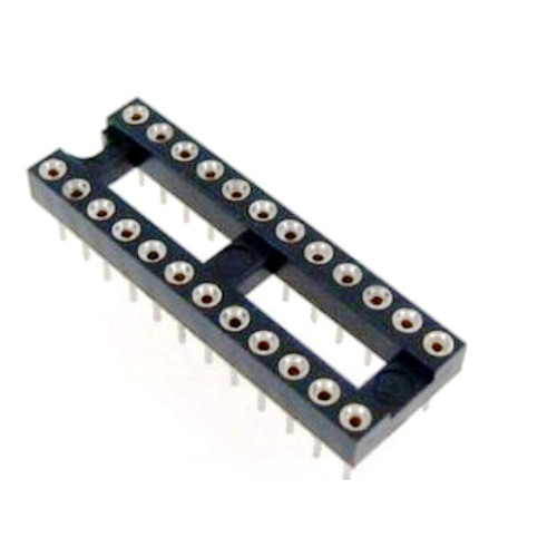 zoccolo dil 24 pin dorato