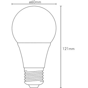 Lampada a Led Attacco E27 12-24V Colore Bianco Naturale 2