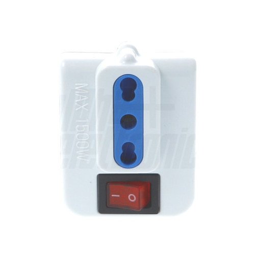 Adattatore Spina 16A/3 Presa Bipasso
