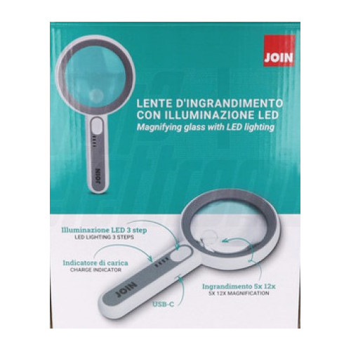 Lente D'Ingrandimento Diametro 75mm con Luce