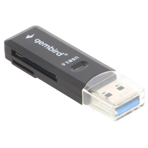 Lettore di Scheda di Memoria USB A spina USB 3.0 Colore Nero