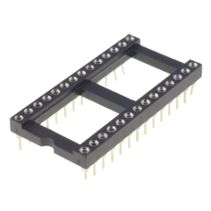Zoccolo 28 P Contatti a Tulipano  Oro