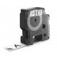 Nastro D1 per Etichettatrice DYMO 45803 Nero su Bianco 19mm