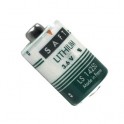 pila al litio 3,6v size 1/2aa con reofori