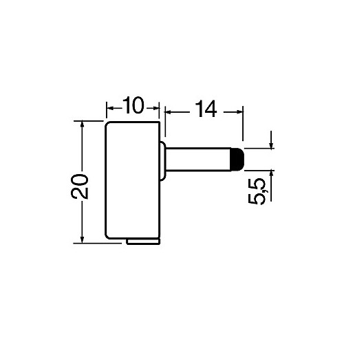 PRESA COASSIALE  DI ALIMENTAZIONE AD ANGOLO