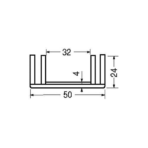 DISSIPATORI TERMICI 50X40 mm