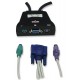 Data Switch Aut. Monitor, Tastiera, Mouse fino a 2 PC