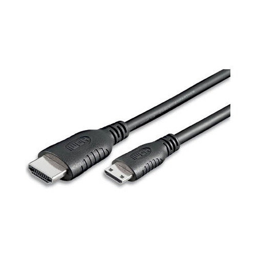 CAVO HDMI MINI 19 PIN M/M- 1,5 MT. NERO