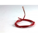 Filo elettrico per cablaggi 0,5 mmq guaina rossa