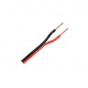 piattina 2x0,75mmq rosso/nera