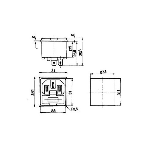 SPINA ALIM. DIN49457+ PORTAFUS.