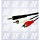 Cavo Audio 2 Spine RCA - Plug Stereo 3,5mm 3 Metri