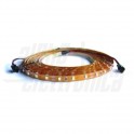 strip led 12v 4,8w/m bianco caldo ip65