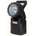 Lampada di emergenza alogena e led portatile, ricaricabile.