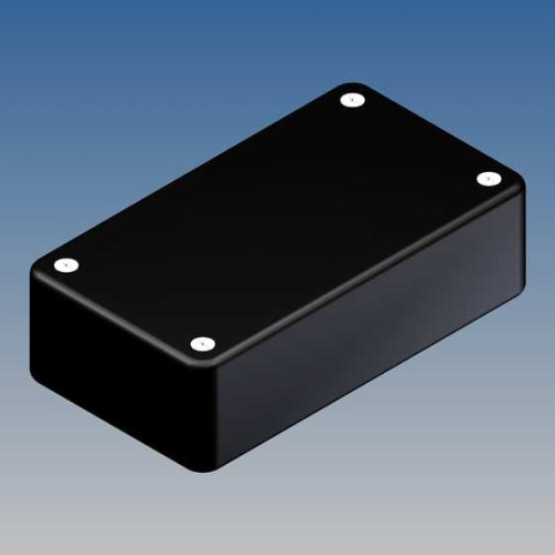 CONTENITORE  IN PLASTICA NERO