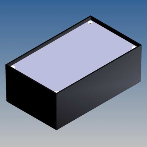 CONTENITORE  IN PLASTICA NERO