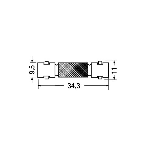 ADATTATORI COAX BNC F/F 