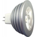 lampada MR16 a led 3W bianco caldo