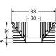 DISSIPATORI TERMICI 88X40 mm
