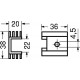 DISSIPATORE TERMICO PER TOP3 - TO220
