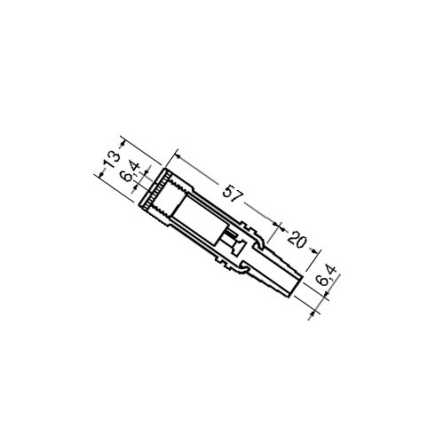 PRESA JACK VOLANTE 6,3 MM