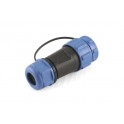 connettore stagno maschio volante 4 poli IP68 SP21