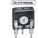 trimmer 470 ohm verticale ca 14 h