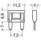 MINIFUSIBILI A LAMA  - 7,5A