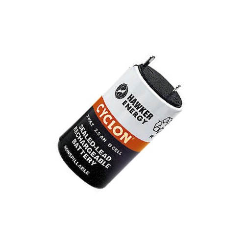 ACCUMULATORI CILINDR. AL PIOMBO 2V 2,5A/h