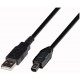 CAVO USB SPINA A- MINI USB B/4P - 1,8 mt.