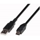 CAVO USB SPINA A- MINI USB B/5P - 1,8 MT.