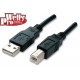 CAVO USB 2.0 TIPO A – B /  1 MT