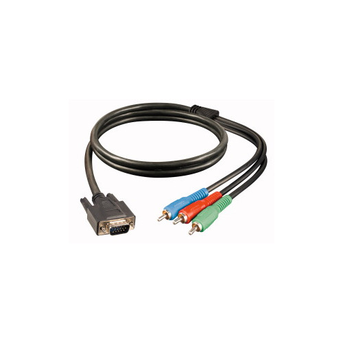 CAVO HDB VGA 15 POLI  M./3 SPINE RCA M. - 2 MT.