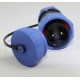 Connettore Stagno Maschio Volante 2 Poli IP68 serie SP21