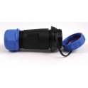 Connettore Weipu IP68 Femmina Volante 2 poli - SP2112/S2