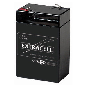  BATTERIA RICARICABILE AL PIOMBO SIGIL. 6 V-4,2 AH