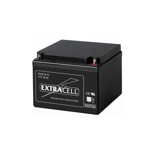 BATTERIA RICARICABILE AL PIOMBO SIGIL. 12 V-26 AH