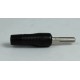 Spina a Banana Diametro 4mm Nera