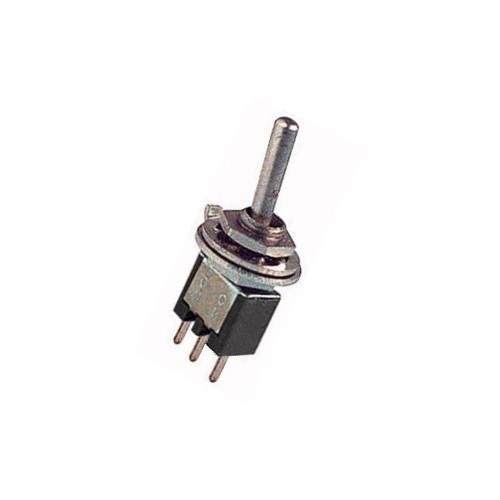 DEVIATORE SUBMINIATURA ON-ON/ 1 SCAMBIO 2 POSIZ. STANDARD