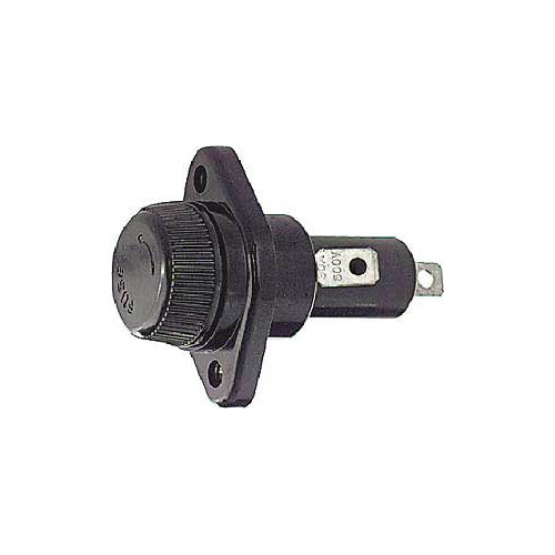 PORTAFUSIBILE DA PANNELLO PER FUSIBILI 10X38