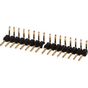 CONNETTORE STRIP LINE 40 POLI FILA SINGOLA TERMINALI AD ANGOLO