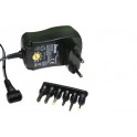 alimentatore di rete uscita 3-12v 0,6a