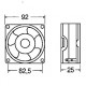 VENTILATORE ASSIALE SUPPORTO CUSCINETTI- 220 Vca